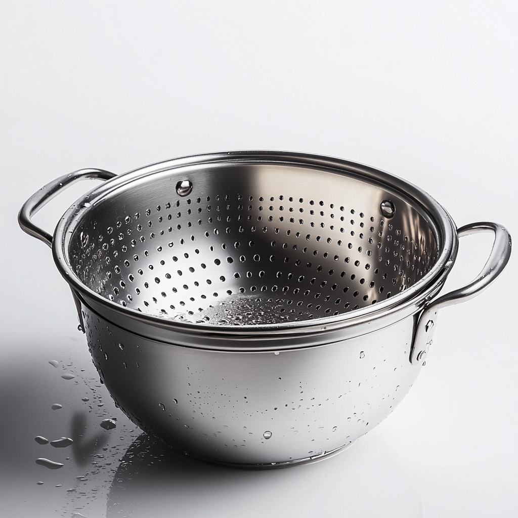 Iconw Stainless Steel Colander and Mixing Bowl Set