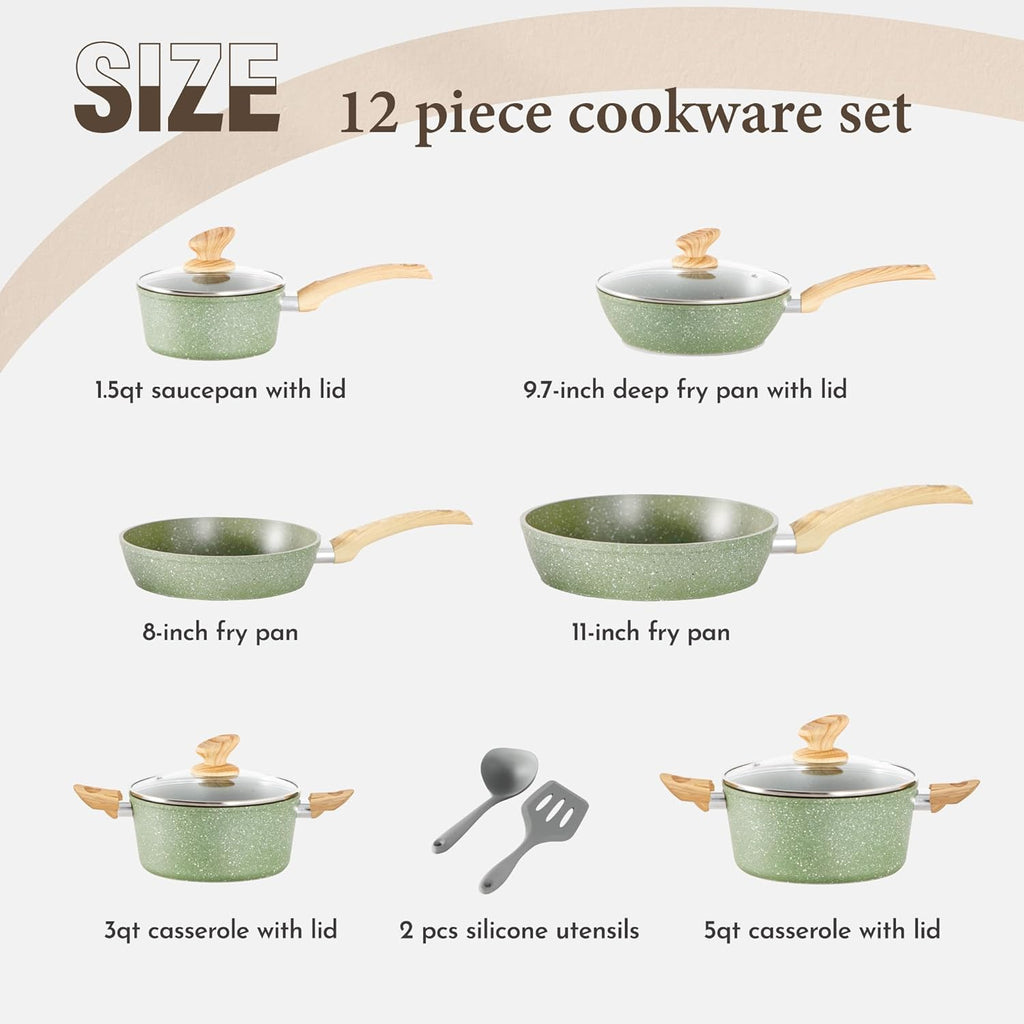 Kitchen Academy Induction Cookware Sets