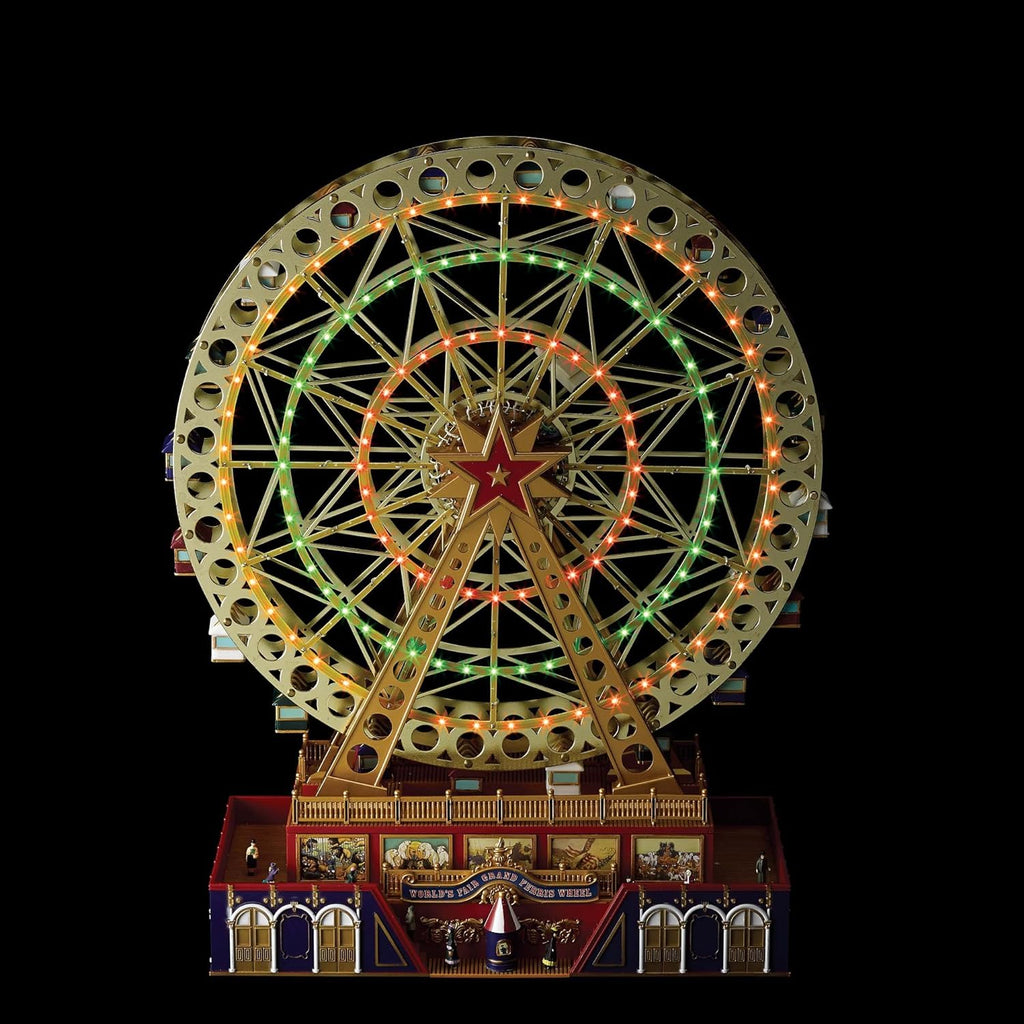 World's Fair Ferris Wheel Musical Animation Indoor Christmas Decor, 15