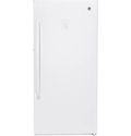GE 14.1 Cu. ft. White Frost-free Upright Freezer FUF14DLRWW