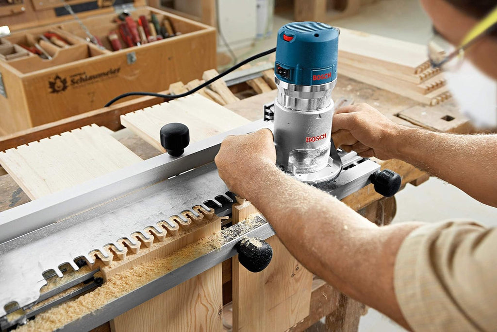 BOSCH 1617EVSPK Wood 12 Amp Router Tool Combo Kit